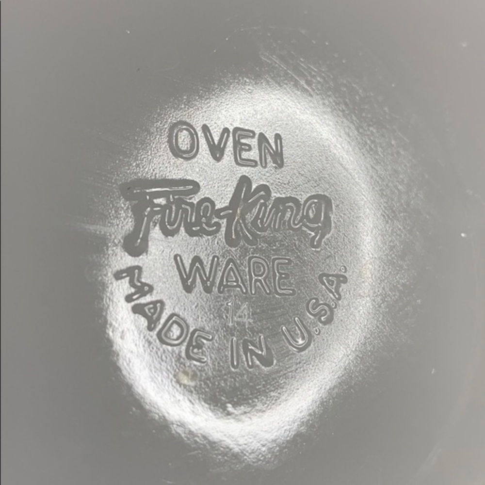 Fire King Anchor Hocking Milk Glass‎ Relish Tray - Picture 5 of 5
